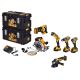 DEWALT DCK623P3-QW Elektrowerkzeug-Kombinationsset (DCF887+DCS367+DCG405+DCS570+DCD796+DCL050)