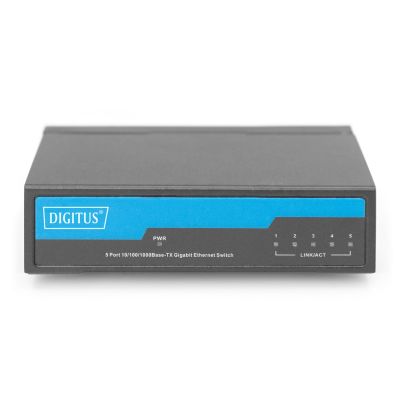 7. Digitus Gigabit-Netzwerk-Switch, 5-Port, Unmanaged
