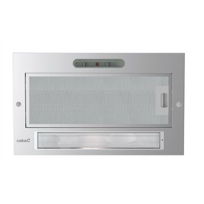 3. CATA GK 4500 X Dunstabzugshaube, Energieeffizienzklasse B, Breite 51 cm, 360 m³/h, Schieberegler, LED, Silber