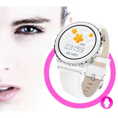 9. Rubicon RNCE92 PRO Damen-Smartwatch Weiß/2 x SMARUB171 Armband