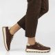 8. braune Leder-Plateau-Sneaker Filippo DP7498