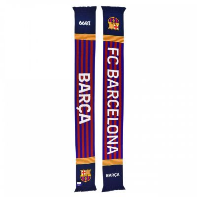 2. FC Barcelona Doppelstrickschal N24 5004BUD17