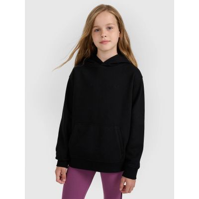 Mädchen-Sweatshirt mit Kapuze, offen, 4F 4FJWMM00TSWSF1862-20S