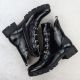 4. Damen-Lackleder-Winterboots im Worker-Stil, schwarz, M.Daszyński MR23123
