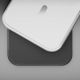2. 3mk Smoke MagCase für iPhone 17 Pro Max - Weiß-Transparent