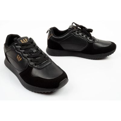 7. GAP Damen-Sportschuhe Nashville Basic Sneaker, modisch schwarz
