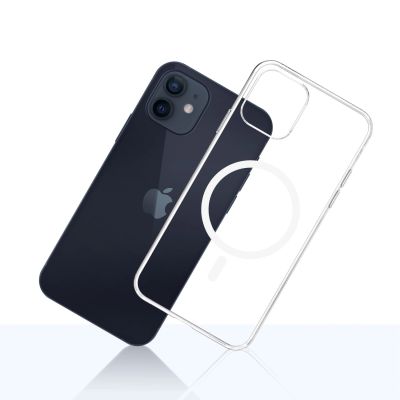15. 3mk Clear MagCase Hülle für Apple iPhone 12/12 Pro – transparent