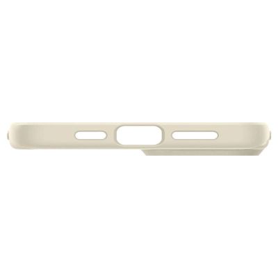 13. Spigen Thin Fit Hülle für iPhone 15 Plus – Beige