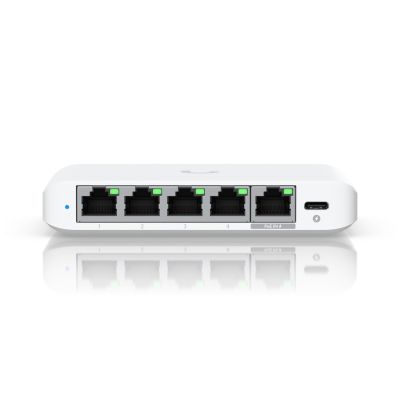 27. Switch Ubiquiti UniFi Flex Mini 2.5G 5p Managed 1/2.5G (USW-Flex-2.5G-5-EU)