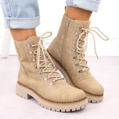 32. Rieker W RKR721 isolierte Arbeitshose beige