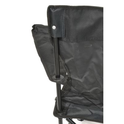 14. Klappbarer Campingstuhl 50 x 50 x 80 cm, schwarz