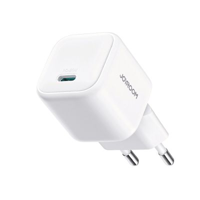 6. Joyroom JR-TCG08 GaN 20W Power Delivery Wandladegerät – Weiß