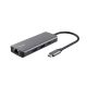 Trust DALYX 6-in-1 USB-C Multi-Port-Adapter Silber