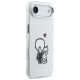 4. Karl Lagerfeld Karl & Choupette MagSafe Back Case für iPhone Air - Transparent