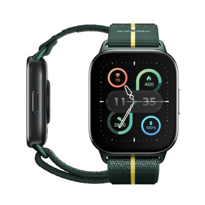 6. Motorola Moto Watch Fit 44 mm Trekking Green Smartwatch