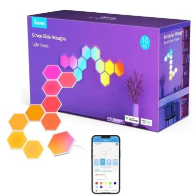 6. Govee H6061 Glide Hexa; LED-Panels; RGBIC