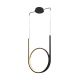 Pendelleuchte 48W LED Schwarz 2880LM