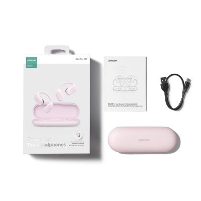 2. Joyroom Openfree JR-OE1 kabellose On-Ear-Kopfhörer – Pink