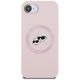 3. Karl Lagerfeld Silikon Karl&Choupette Heads MagSafe iPhone 16e Hülle - Rosa