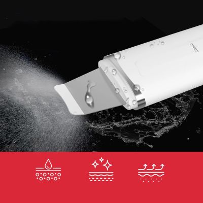7. MAXGROOM M-169 Ultraschall-Kavitationspeelinggerät mit LED-Lichttherapie – weiß