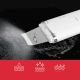 7. MAXGROOM M-169 Ultraschall-Kavitationspeelinggerät mit LED-Lichttherapie – weiß