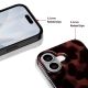6. Tech-Protect Lamano MagSafe Hülle für iPhone 16 - Schwarz und Rot
