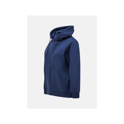 2. Peak Performance W Original Small Logo Zip Sweatshirt Blau