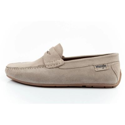 2. Wrangler Herrenschuhe Maifield Wildledermokassins, Naturleder, Beige