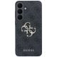3. Guess Leder-Schutzhülle mit Metalllogo für Samsung Galaxy S26 FE – Schwarz
