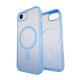 5. Puro Gradient MagSafe Silikonhülle für iPhone 16e/17e – Blau