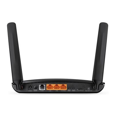 3. TP-Link TL-MR6500v WLAN-Router Fast Ethernet Single Frequency (2,4 GHz) 4G Schwarz