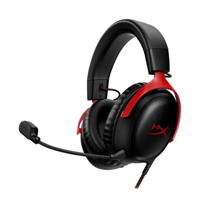 2. HyperX Cloud III Gaming-Headset in Schwarz/Rot