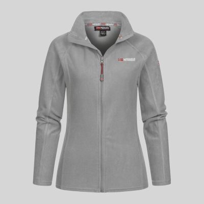 4. Damen-Fleecejacke Geographical Norway TUG FZ LIGHT GREY DB LADY 268 (WA1719F/GN-LIGHT GREY)