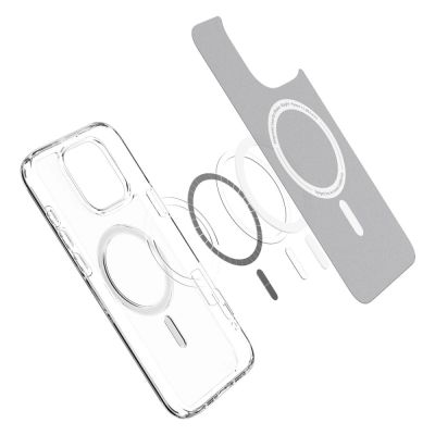 5. Spigen Ultra Hybrid Mag-Hülle mit MagSafe für iPhone 16 Pro – transparent