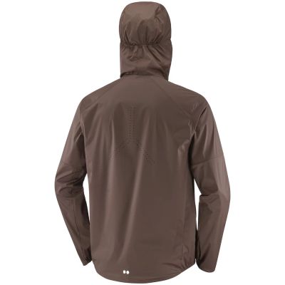 2. Salomon Sense Aero Wind Jacke M LC2826900 Braun 2XL