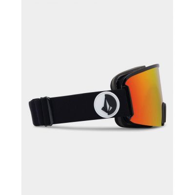 2. Volcom GARDEN GLOSS BLACK/RED CHROME Snowboardbrille (VG0122100)