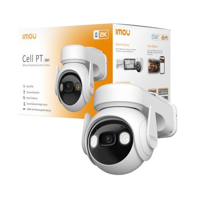 Imou Cell PT In-Ear IP-Sicherheitskamera für den Außenbereich, 2304 x 1296 px, Wandmontage