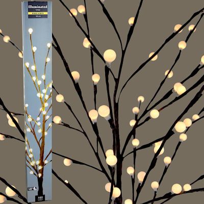 9. DEKORATIVER BAUM 144 LED 150 CM BRAUN