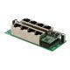 8. Extralink Gigabit PoE Injector 4 Port Active, 4 Gigabit 802.3at/af Ports, Modus A