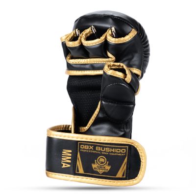 20. MMA Sparring Handschuhe S - Master Gold - Valor Series