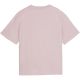 3. Puma Ess Boxy Tee mit zentriertem Katzenlogo für Kinder, Rosa, 685131 49