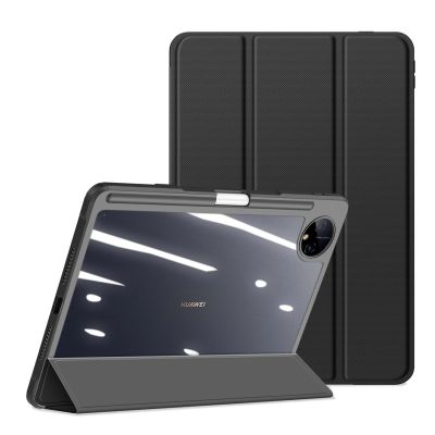 11. Dux Ducis Toby Hülle für Huawei MatePad Pro 11'' (2022) Cover mit S Pen Pen Smart Cover Ständer Schwarz