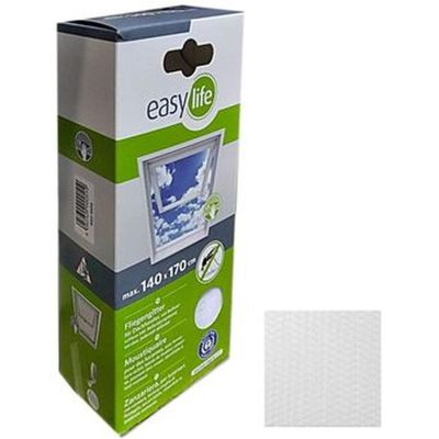 18. Moskitonetz für Fenster und Dach, 140 x 170 mm, weißes Polyester + Klettband