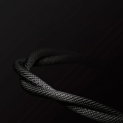 16. Baseus Yiven M30 Stereo-Audiokabel AUX 3,5 mm Mini-Klinkenstecker 1,5 m silber-schwarz (CAM30-CS1)