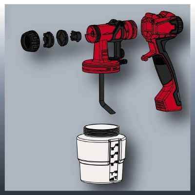 8. TC-SY 600 S EINHELL PAINT GUN