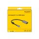 2. DeLOCK 66570 Adapterkabel 0,2 m Mini DisplayPort HDMI Typ A (Standard) Schwarz, Grau