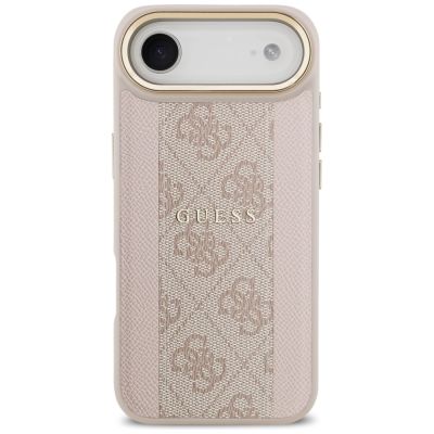 3. Guess 4G Stripe MagSafe Case für iPhone Air - Rosa