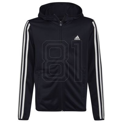 2. Adidas 3S FZ HD Jr Sweatshirt HE9339