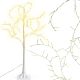 DEKORATIVER BAUM 150 LED 120 CM WEISS