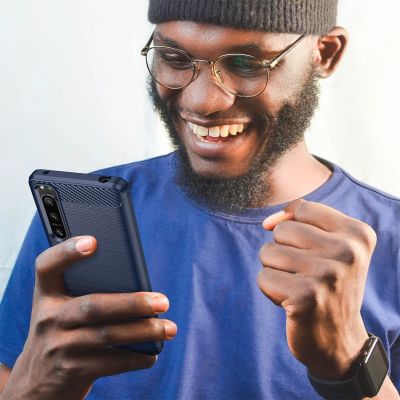 7. Thunder Case für Xiaomi Poco F4 5G Silikonhülle blau
